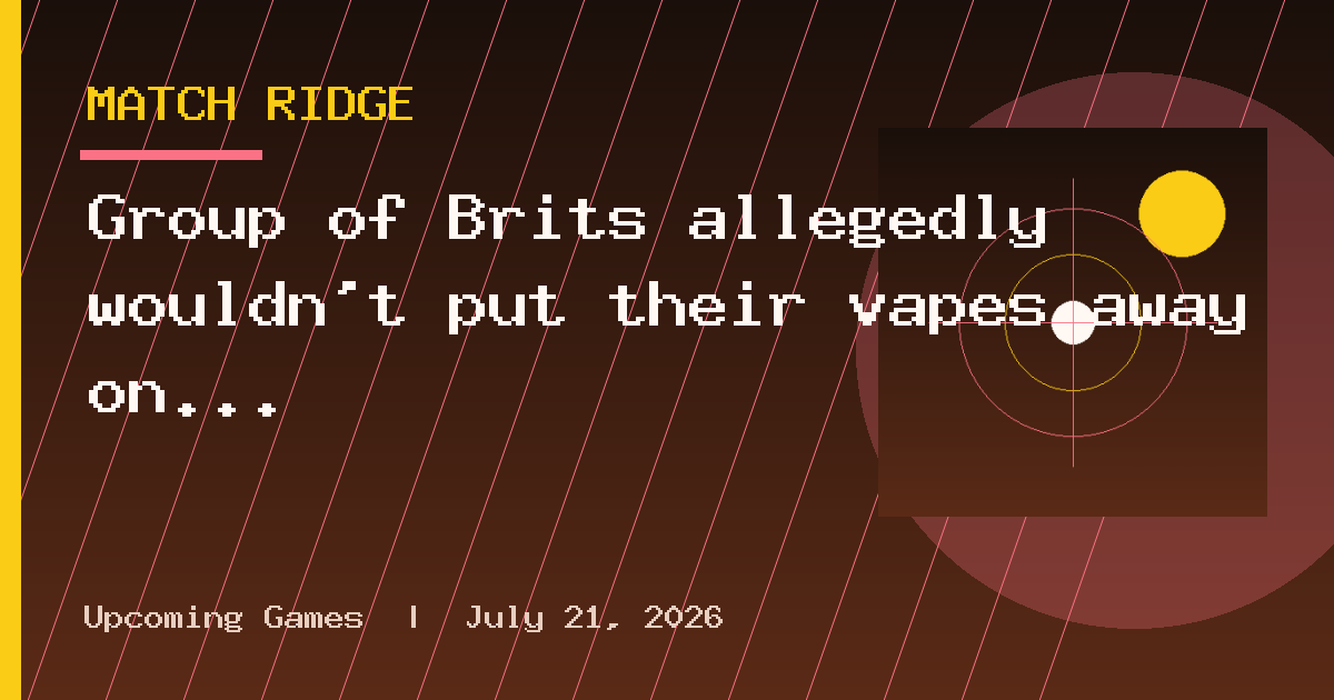 Group of Brits allegedly wouldn’t put their vapes away on five-hour easyJet
