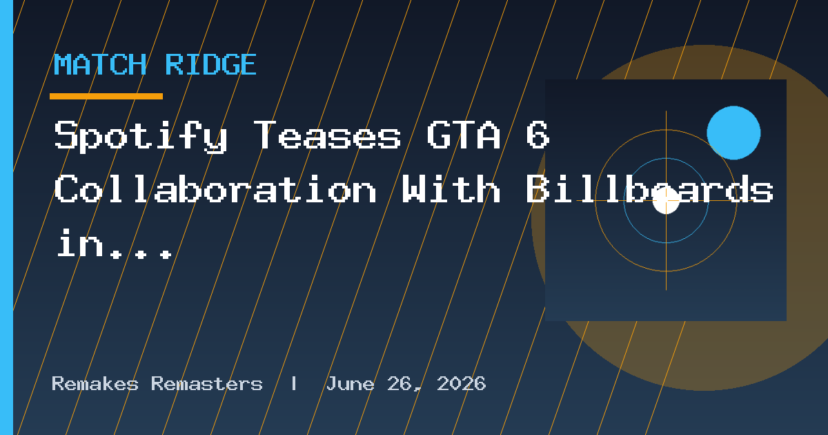 Spotify Teases GTA 6 Collaboration With Billboards in Major US Cities