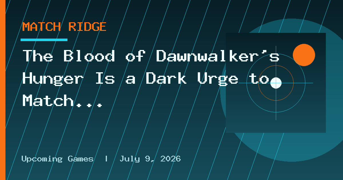 The Blood of Dawnwalker’s Hunger Is a Dark Urge to Match Baldur’s Gate 3